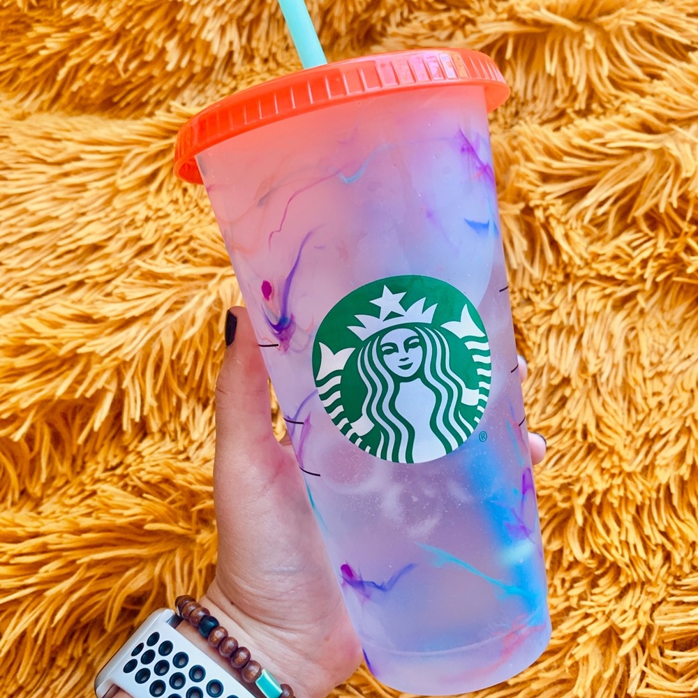 Starbucks Limited Edition Color Changing Swirl Cup